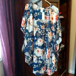 Floral kimono